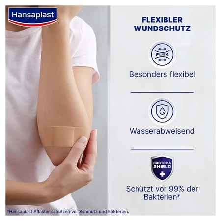 Hansaplast Elastic 1m x 8cm 1 pc