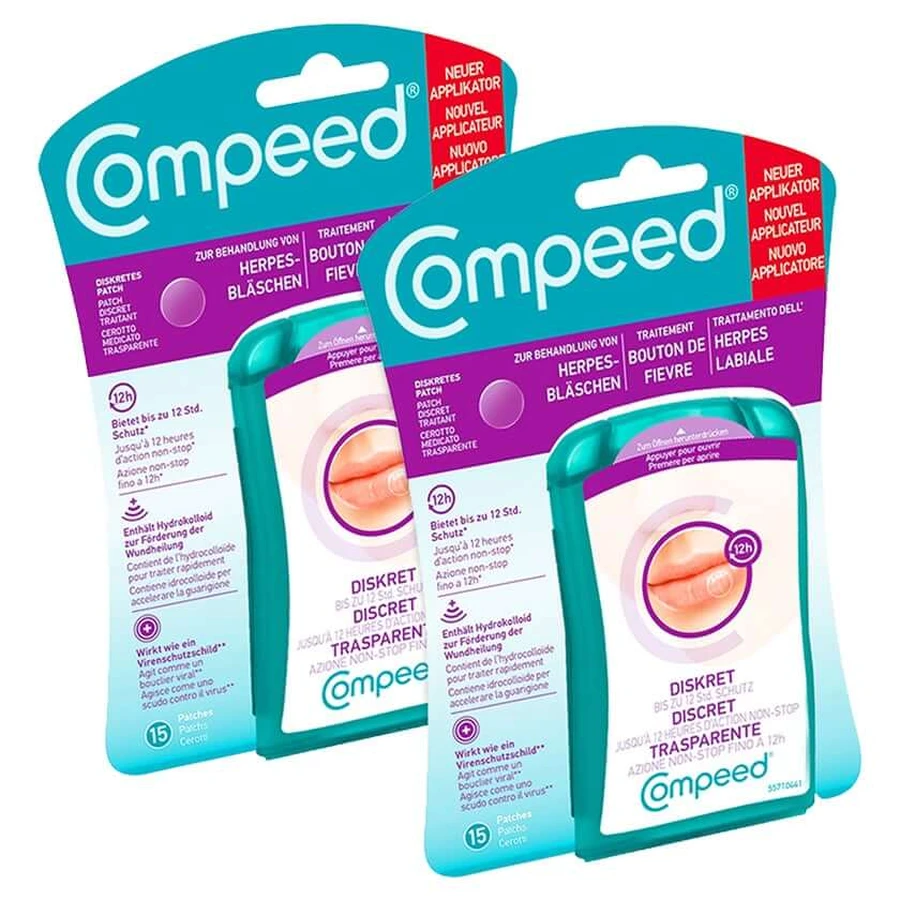 Compeed herpes blister patch 2X15 pcs