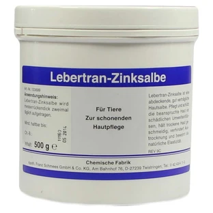 Aceite de hígado de bacalao zinc pomada veter. 500 g