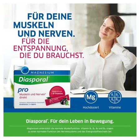 Magnésium Diasporal® pro muscles et nerfs direct 60 St