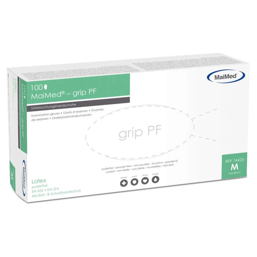 Maimed grip PF Unt.Handsch.unster.Latex 100 uds.