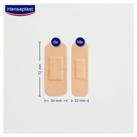 Hansaplast Esparadrapo elástico 20 unid.