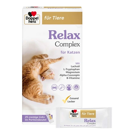 Double Heart For Animals Relax Complex For Cats 25X10 g