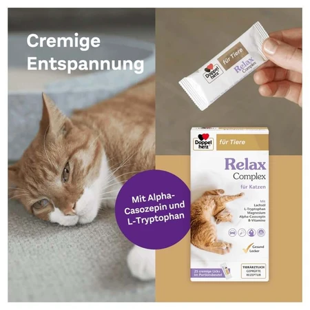 Double Heart For Animals Relax Complex For Cats 25X10 g
