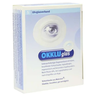 Occluglas verre de montre bandage 5 pcs