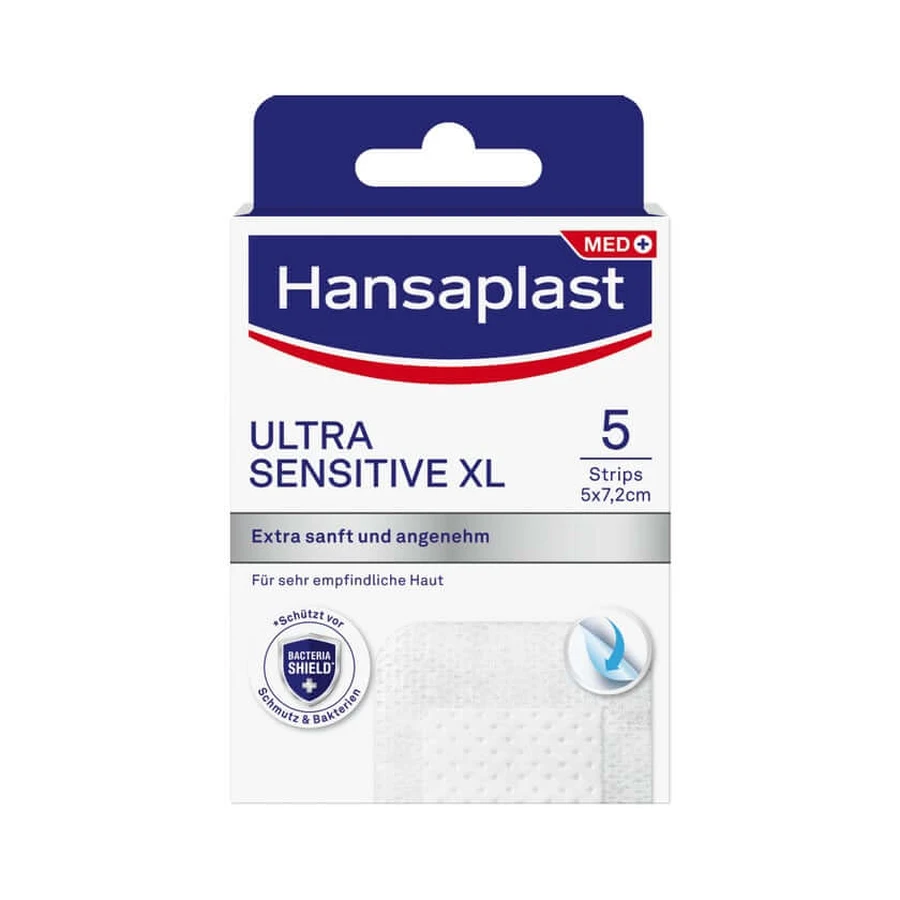 Hansaplast Ultra Sensitive Wondverband 5 st.