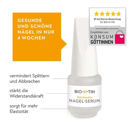 Suero fortalecedor de uñas Bio-h-tin 2X6,6 ml