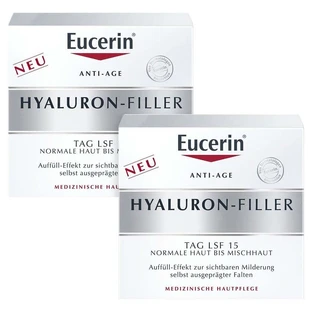 Eucerin Hyaluron-Filler Day Care 2X50 ml
