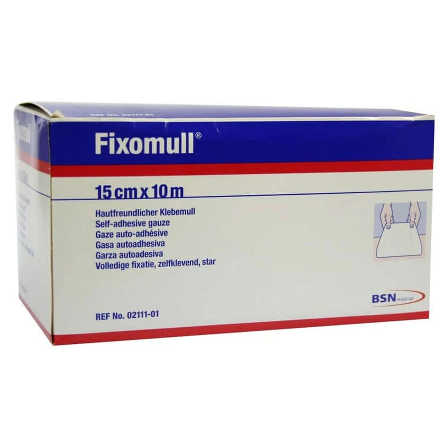 Fixomull gasa adhesiva 15 cmx10 m 1 ud.