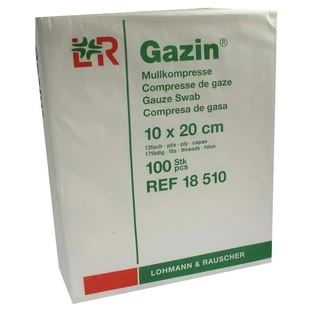 Gazin Mullkompressen 10x20 cm unsteril 12fach 100 St