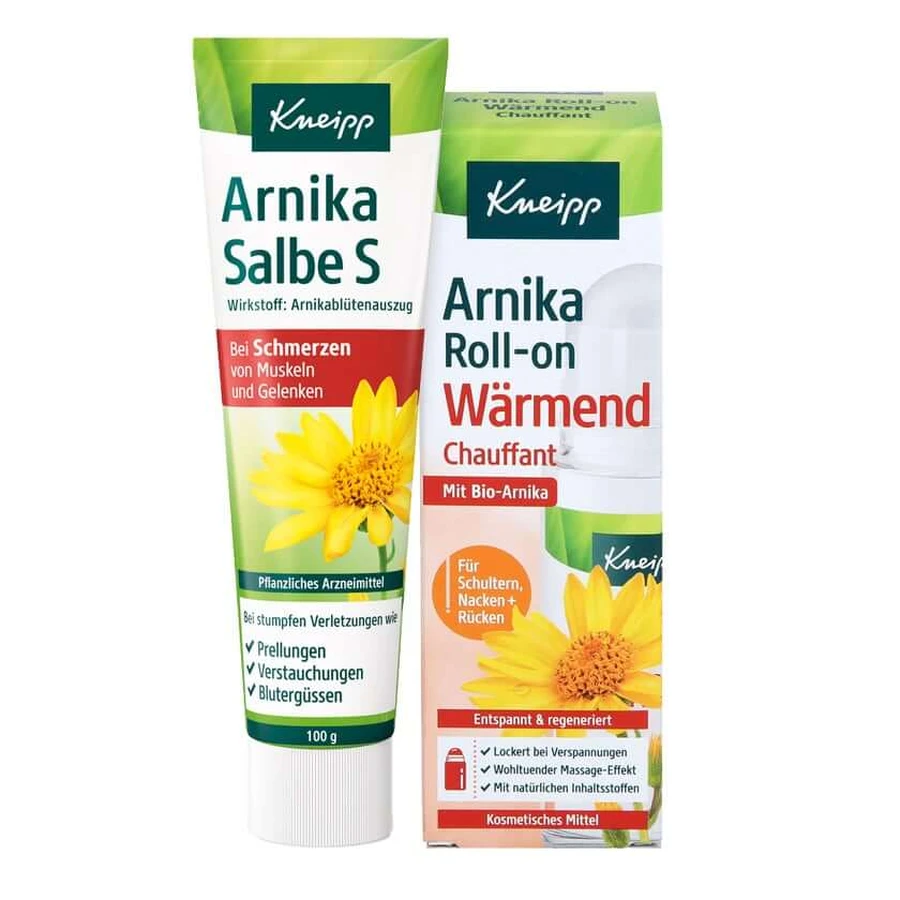 Kneipp Arnica Ointment S + Roll-on Warming 100 g