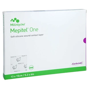 Mepitel One 13x15 cm opatrunek z siatki silikonowej 5 szt.