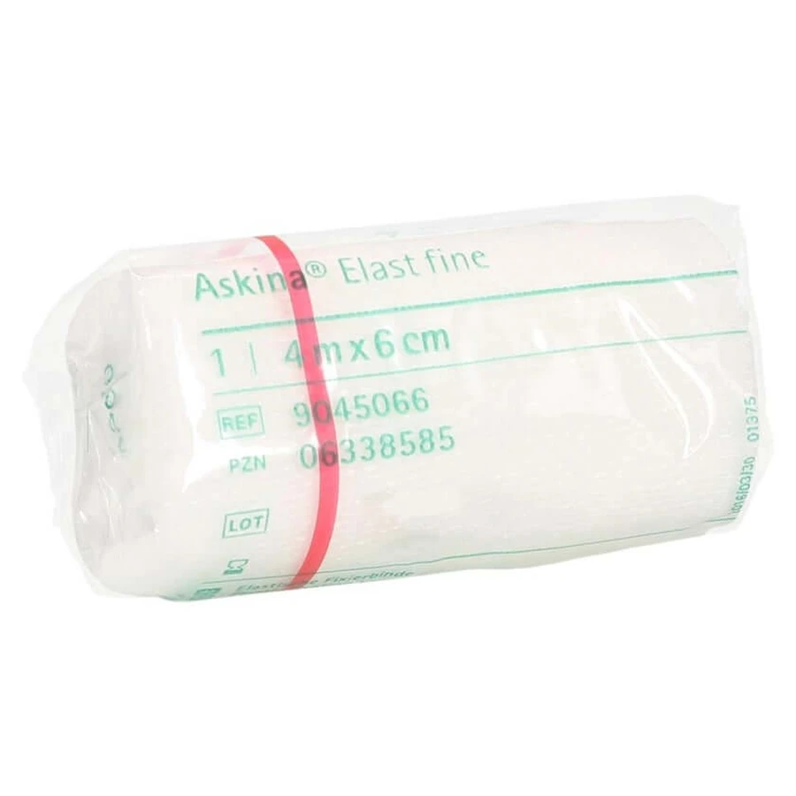Askina Elast Fine bandage 6 cmx4 m celloph 1 pc
