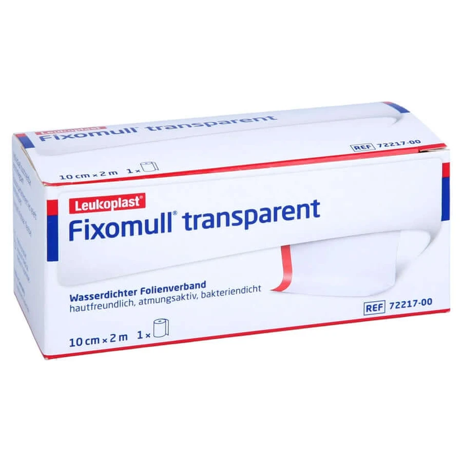 Fixomull transparant 10 cmx2 m 1 st