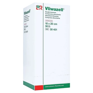 Lohmann & Rauscher Vliwazell 10 x 20 cm sterile 30 pcs 30 pcs