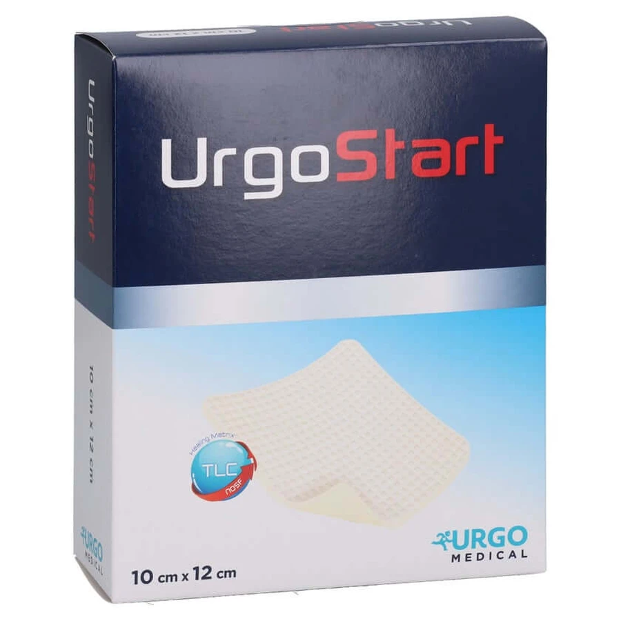 Urgostart 10x12 Cm foam wound dressing 10 pcs.