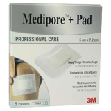 Medipore+pad 3M 5x7,2cm 3562NP Pflaster 5 St