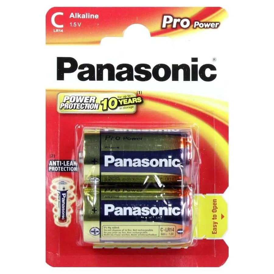 Batterijen Baby LR14 1,5V Alkaline 2 stuks