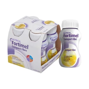 Fortimel Compact Fibre Drinking Nutrition Vanilla 4X125 ml