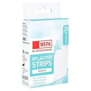 Paski gipsowe WEPA sensitive 20 szt.