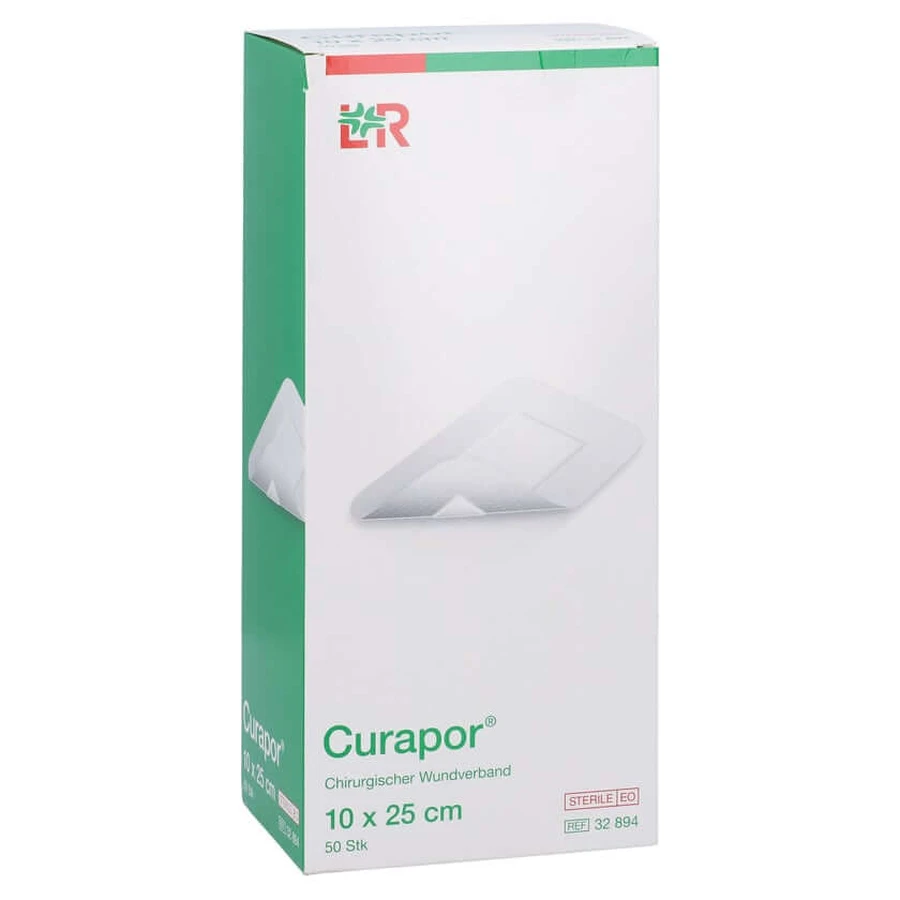 Curapor Wound Dressing Sterile Surgical 1 50 pcs