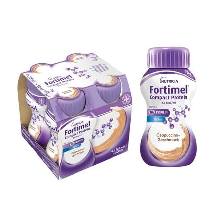 Fortimel Compact Protein 2.4 Kcal Cappuccino 4X125 ml
