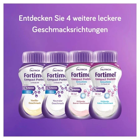 Fortimel Compact Protein 2.4 Kcal Cappuccino 4X125 ml