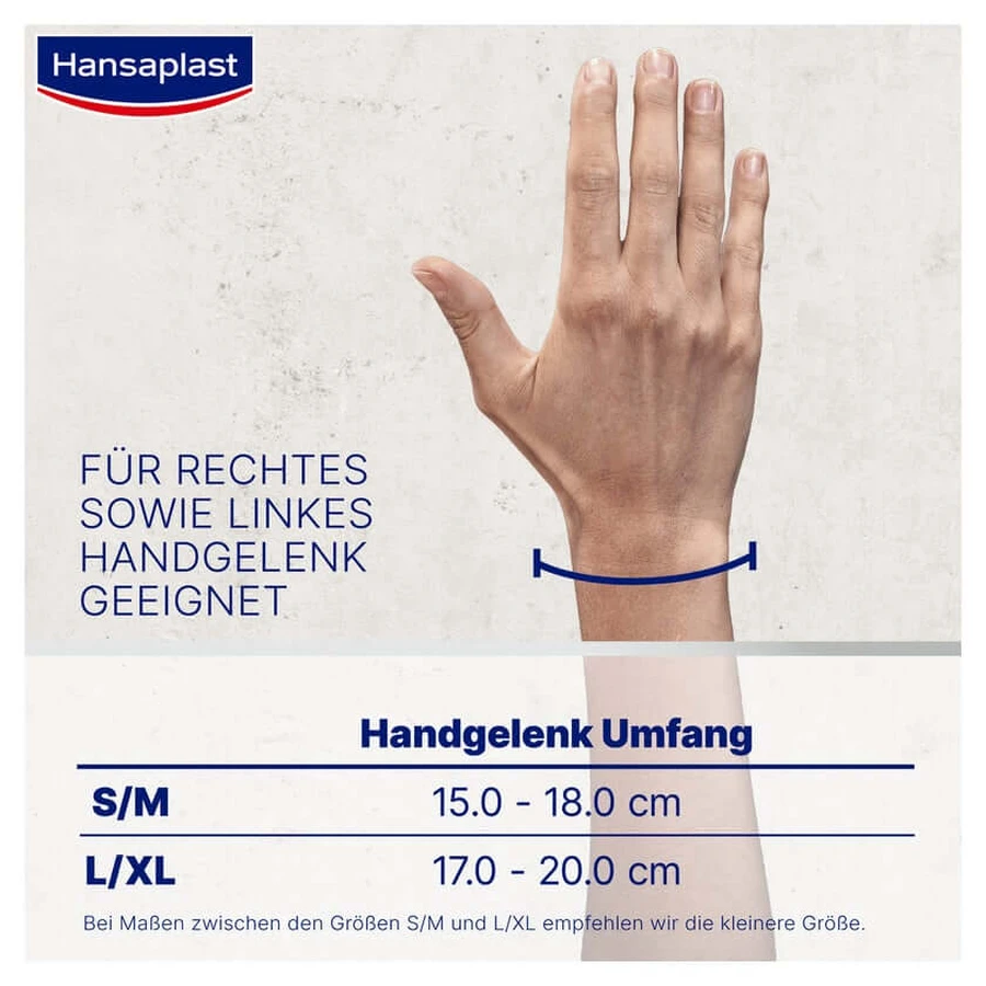 Hansaplast Performance Wrist Bandage S/M 1 pc