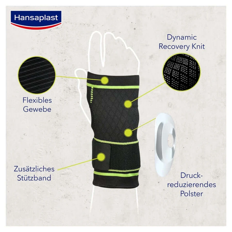 Hansaplast Performance Wrist Bandage S/M 1 pc
