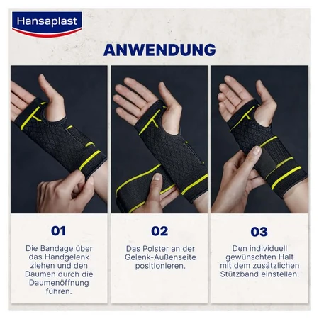 Hansaplast Performance Wrist Bandage S/M 1 pc