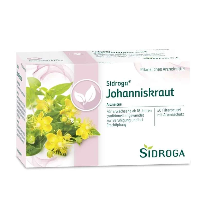 Sidroga Hierba de San Juan Té Filtro Bolsa 20X1,75 g