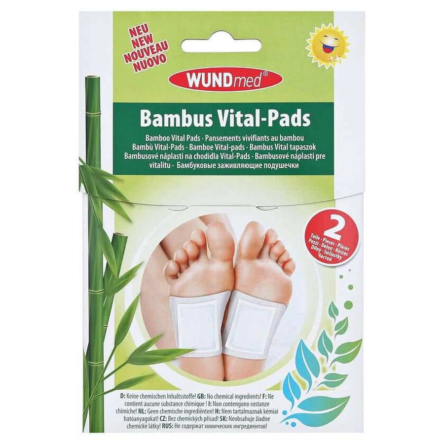 Bamboo plaster Vital-pads detox+vit 2 pcs.