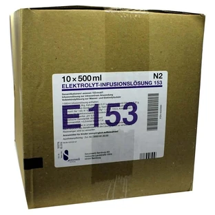 Electrolit Inf.-lsg. 153 PE flacon 10X500 ml