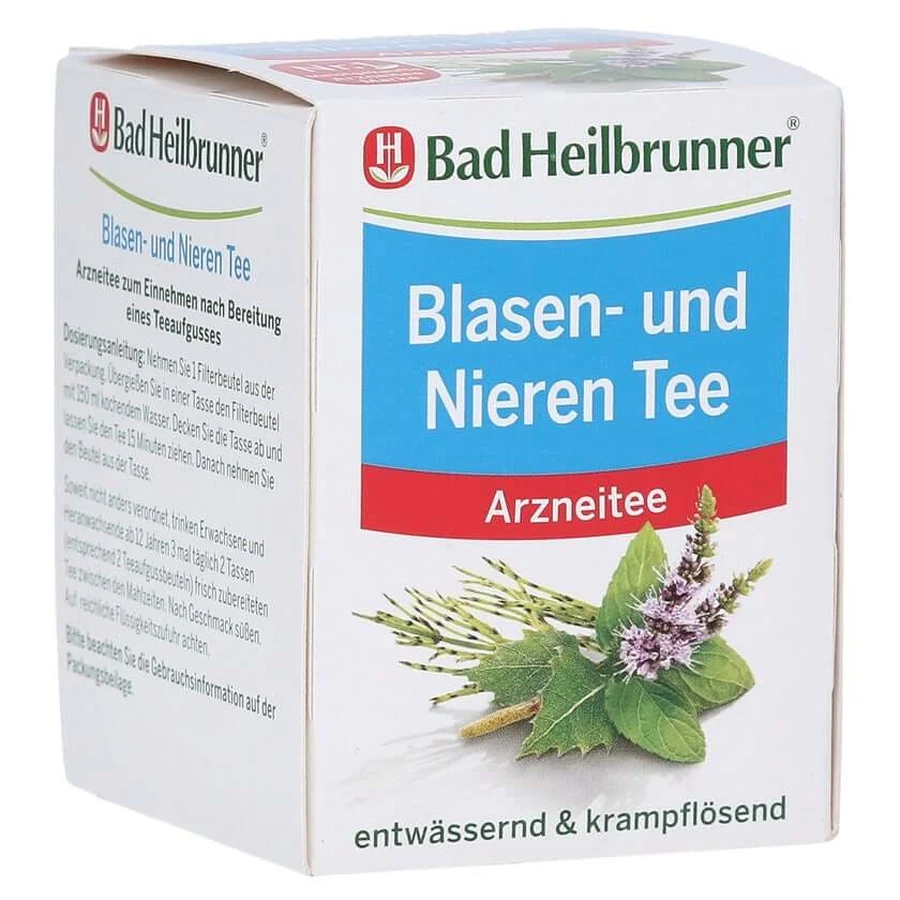 BAD Heilbrunner Vessie et Rein Thé F 8X1,75 g
