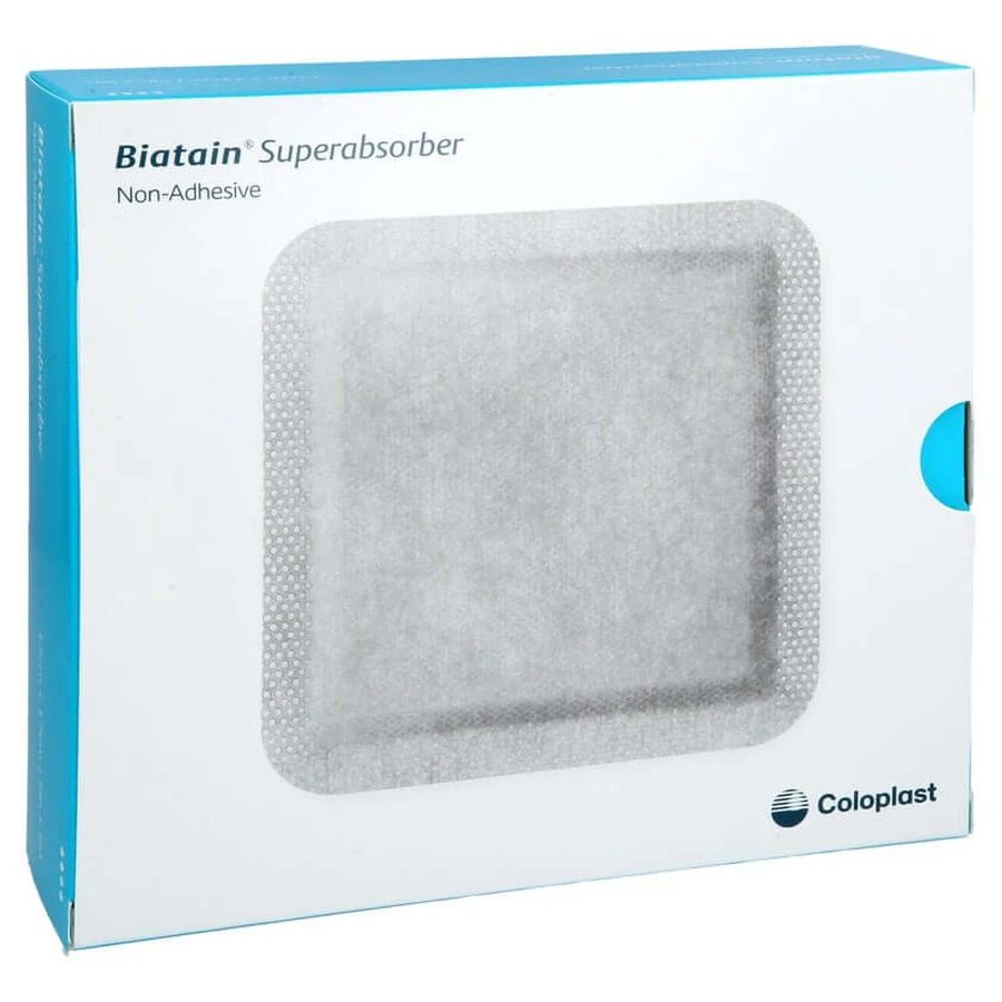 Biatain Superabsorber Non-Adhesive 12x12 Cm 10 pcs.