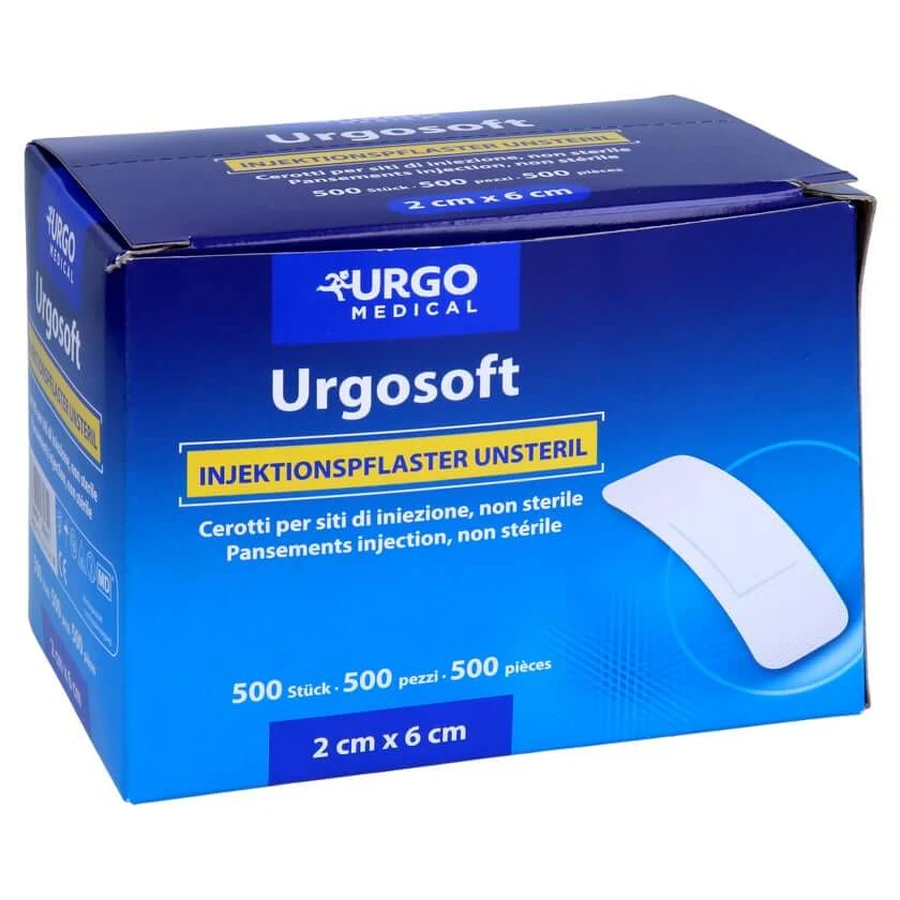 Urgosoft Injektionspflaster 2x6 cm Pflas 500 St