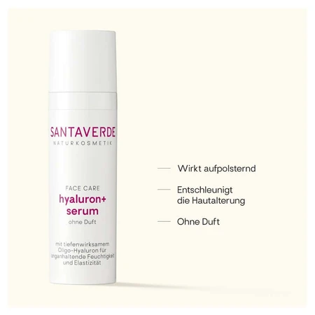 SANTAVERDE hyaluron+serum 30 ml