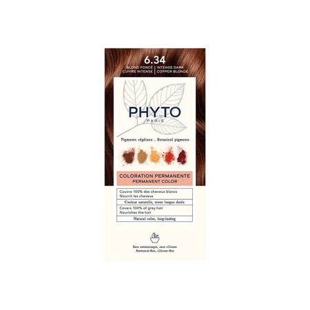 PHYTO PARIS - Phytocolor - 6.34 Rubio oscuro cobrizo 1 ud.