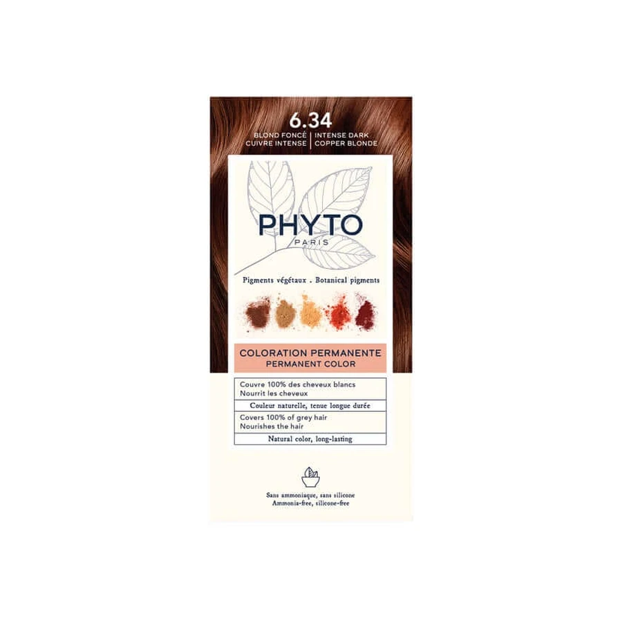 PHYTO PARIS - Phytocolor - 6.34 Rubio oscuro cobrizo 1 ud.