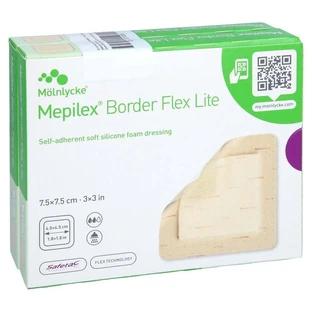 Mepilex Border Flex Lite pansement mousse 7 10 pcs.
