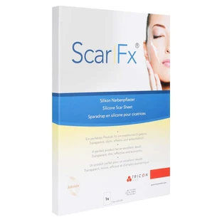 SCAR FX siliconenpleister voor littekens 7,5x12,5cm 1 st