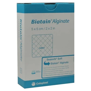 Biatain Alginate Compresses 5x5 cm 10 pcs.