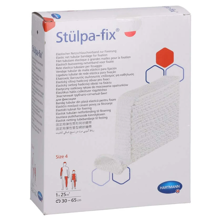 Stülpa Fix size 4 leg/foot/torso 25 m 1 pc