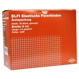 Dracoelfi Elastic fixation bandage 8cmx4m creped 20 pcs.