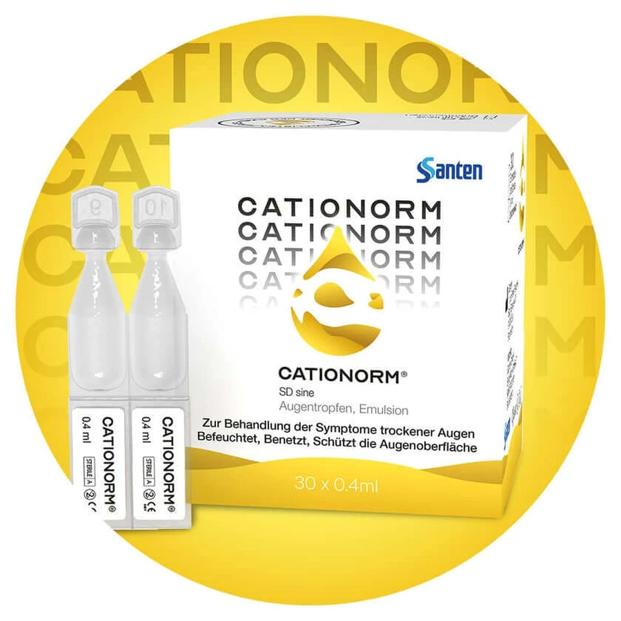 Cationorm SD sine single dose double pack 60X0.4 ml