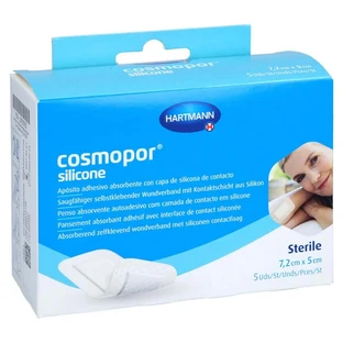 Cosmopor Silicone Wound Dressing 5x7.2 cm 5 pcs.