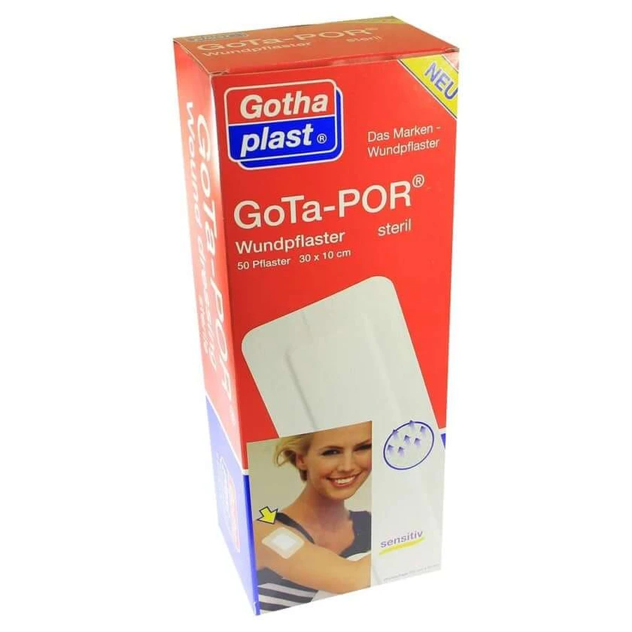 Gota-por Plâtre pour plaies stérile 100x300 mm 50 pcs.