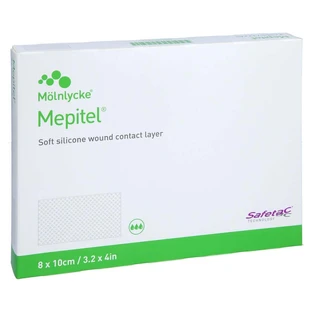 Mepitel Silikon Netzverband 8x10 cm ster 5 St