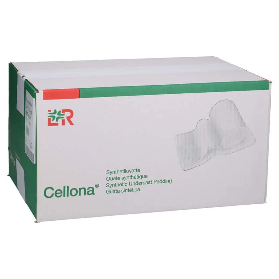 Cellona algodón absorbente sintético 10 cmx3 m rollo 48 unid.