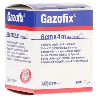 Gazofix bande de fixation cohésive 6 cm x 4 m 1 pc